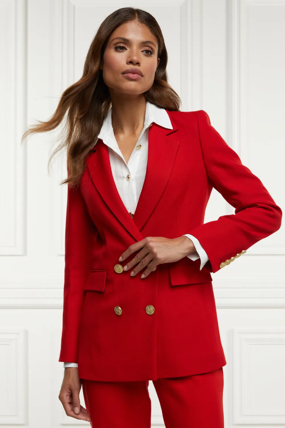 Women Holland Cooper Blazers>Double Breasted Blazer