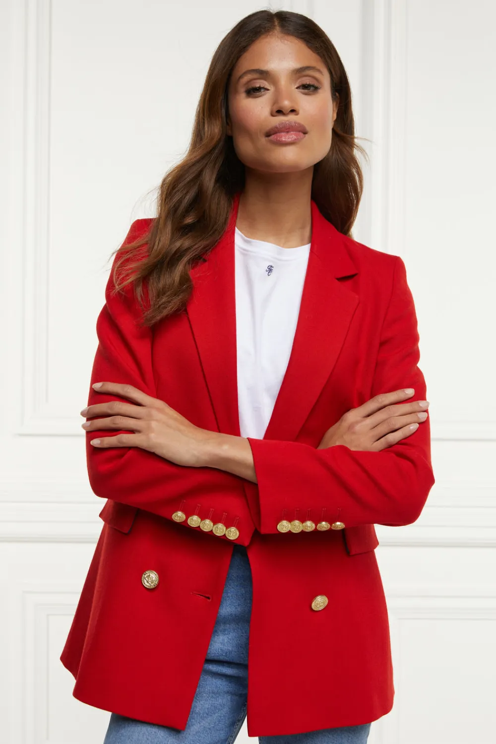 Women Holland Cooper Blazers>Double Breasted Blazer