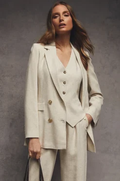 Women Holland Cooper Blazers>Double Breasted Blazer