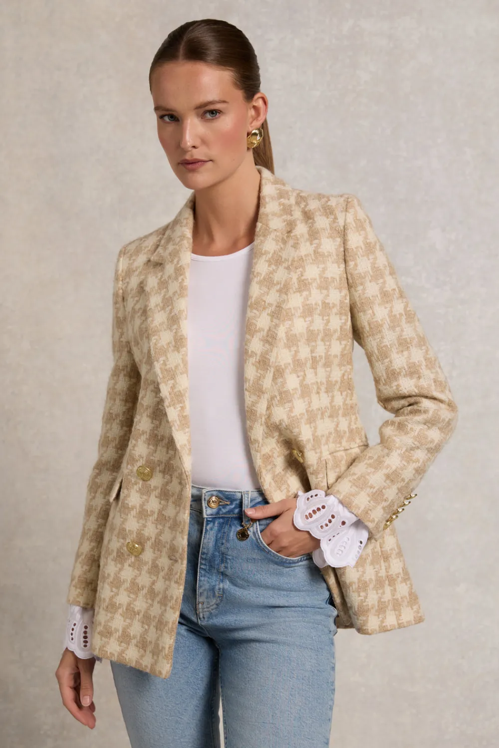 Women Holland Cooper Tailoring|Blazers>Double Breasted Blazer