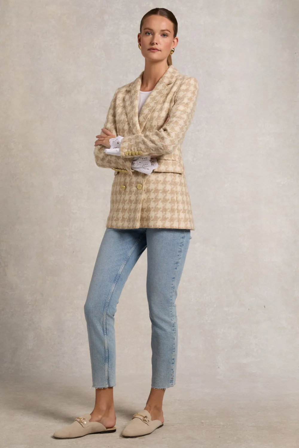 Women Holland Cooper Tailoring|Blazers>Double Breasted Blazer