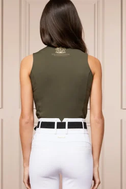 Holland Cooper Base Layers>Elite Sleeveless Base Layer