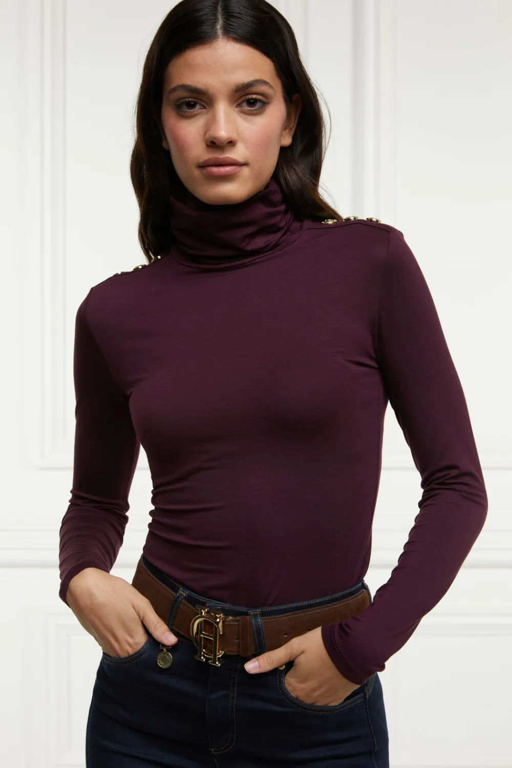 Women Holland Cooper Knitwear>Essential Roll Neck
