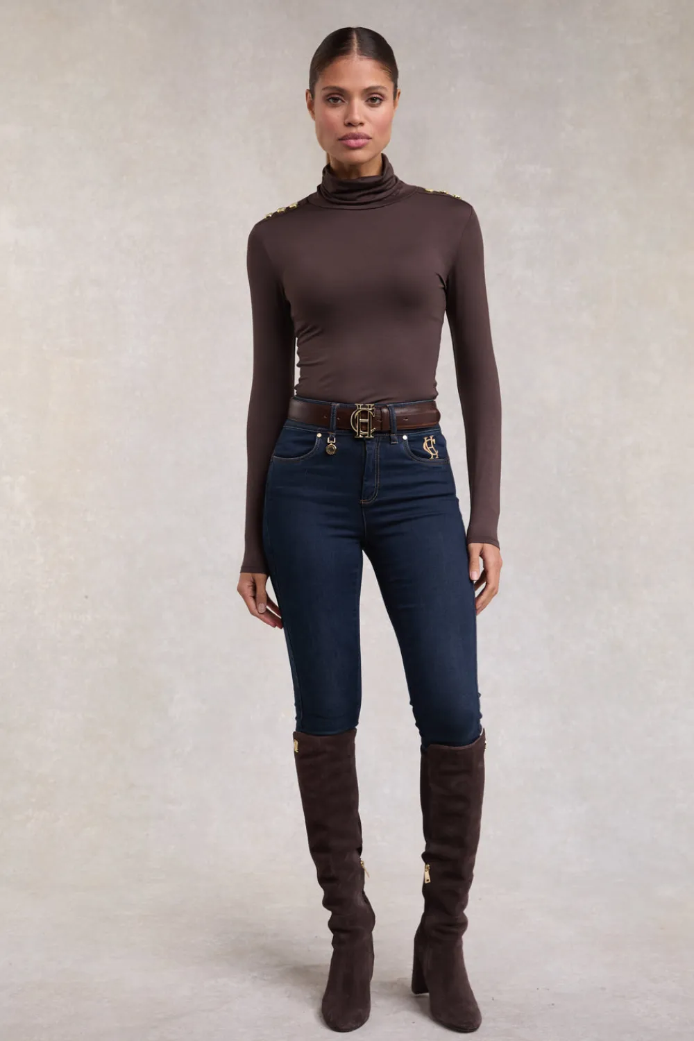 Women Holland Cooper Tops>Essential Roll Neck