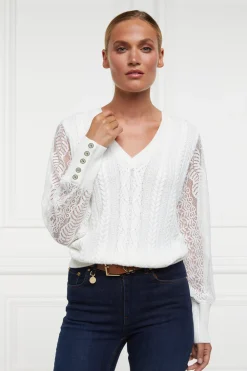 Women Holland Cooper Knitwear>Featherton V-Neck Knit