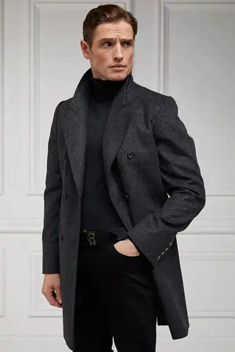 Holland Cooper Knitwear>Fine Roll Neck Knit