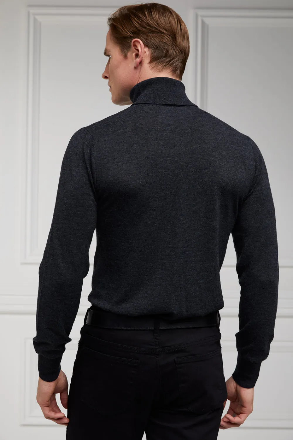 Holland Cooper Knitwear>Fine Roll Neck Knit