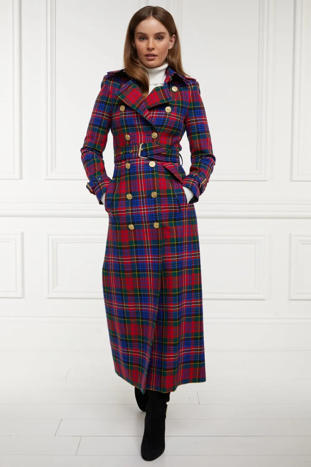 Women Holland Cooper Trench Coats|Coats>Full Length Marlborough Trench Coat