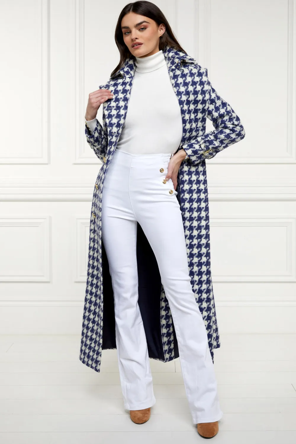Women Holland Cooper Trench Coats|Coats>Full Length Marlborough Trench Coat