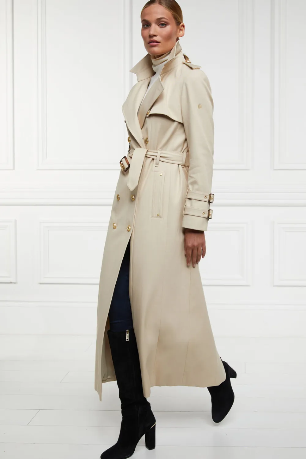 Women Holland Cooper Coats|Trench Coats>Gatcombe Full Length Trench Coat