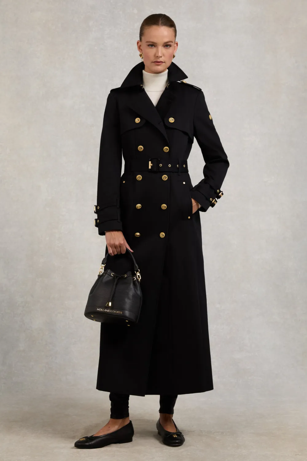 Women Holland Cooper Coats|Trench Coats>Gatcombe Full Length Trench Coat