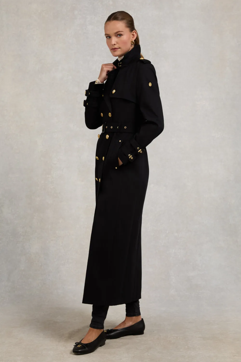Women Holland Cooper Coats|Trench Coats>Gatcombe Full Length Trench Coat