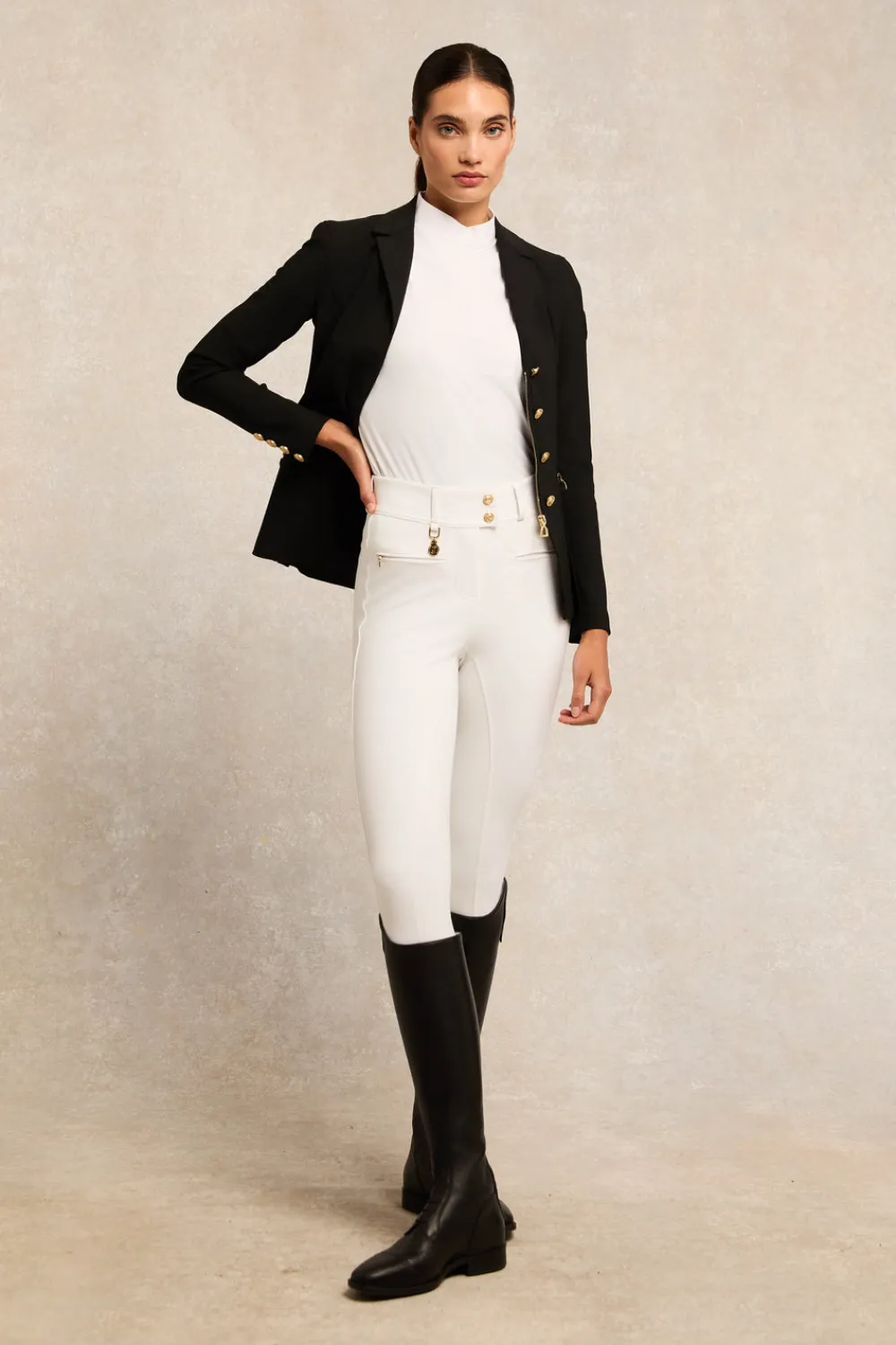 Holland Cooper Base Layers>Gatcombe Short Sleeve Showshirt