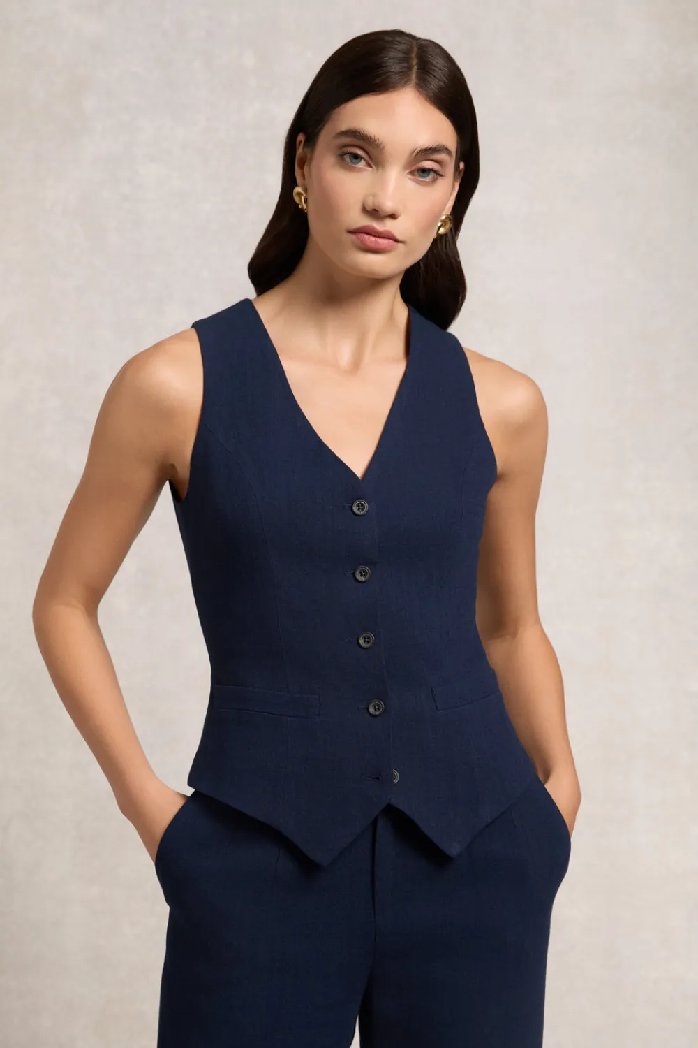 Women Holland Cooper Waistcoats|Tailoring>Hampton Waistcoat