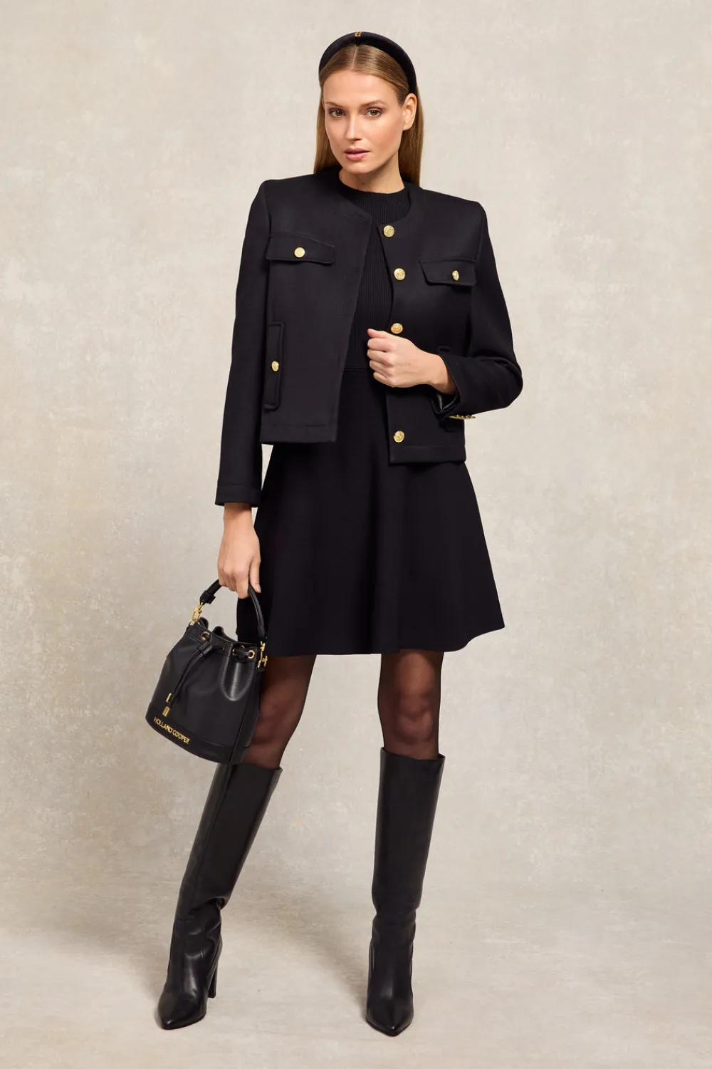 Women Holland Cooper Dresses>Harley Sleeveless Fit and Flare Dress