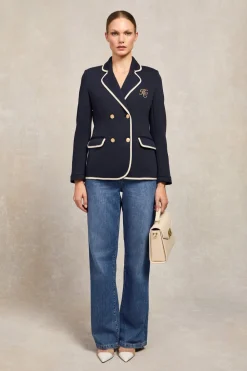 Women Holland Cooper Blazers>Henley Double Breasted Blazer