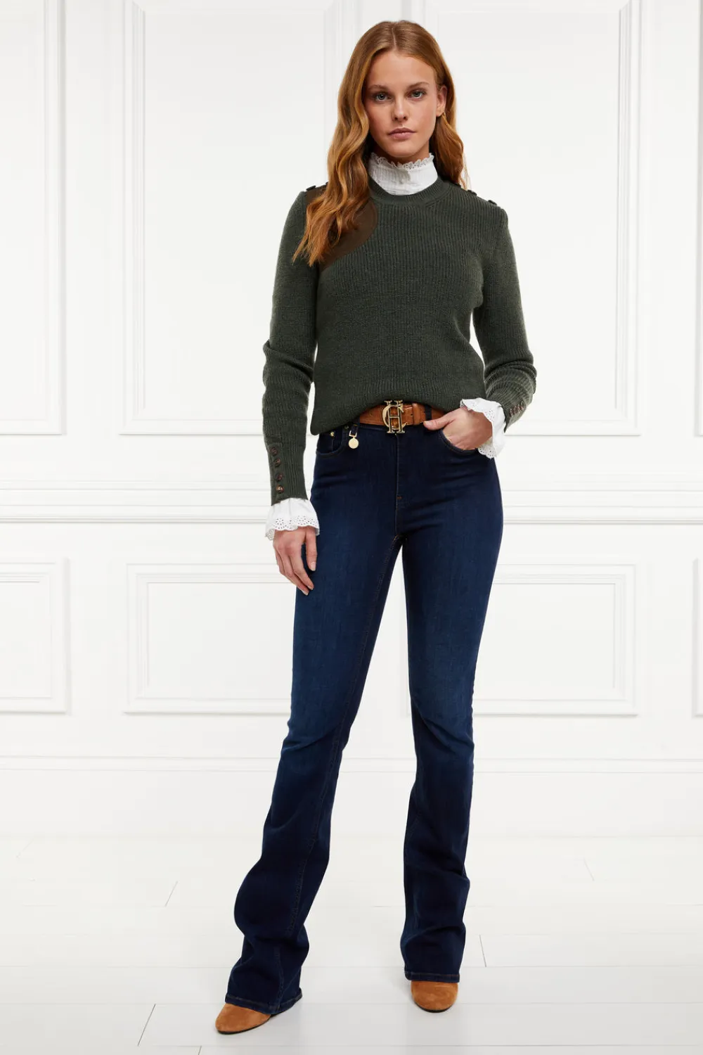 Women Holland Cooper Knitwear>Heritage Crew Neck Knit