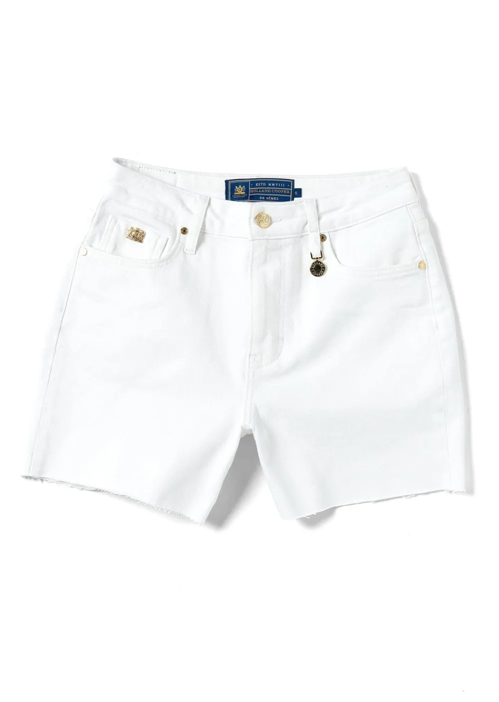 Women Holland Cooper Shorts>High Rise Denim Short