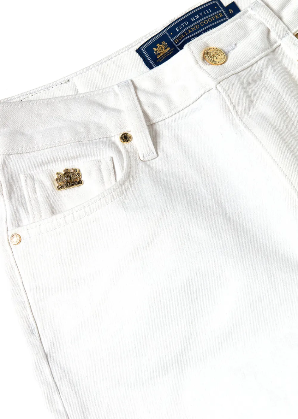Women Holland Cooper Shorts>High Rise Denim Short