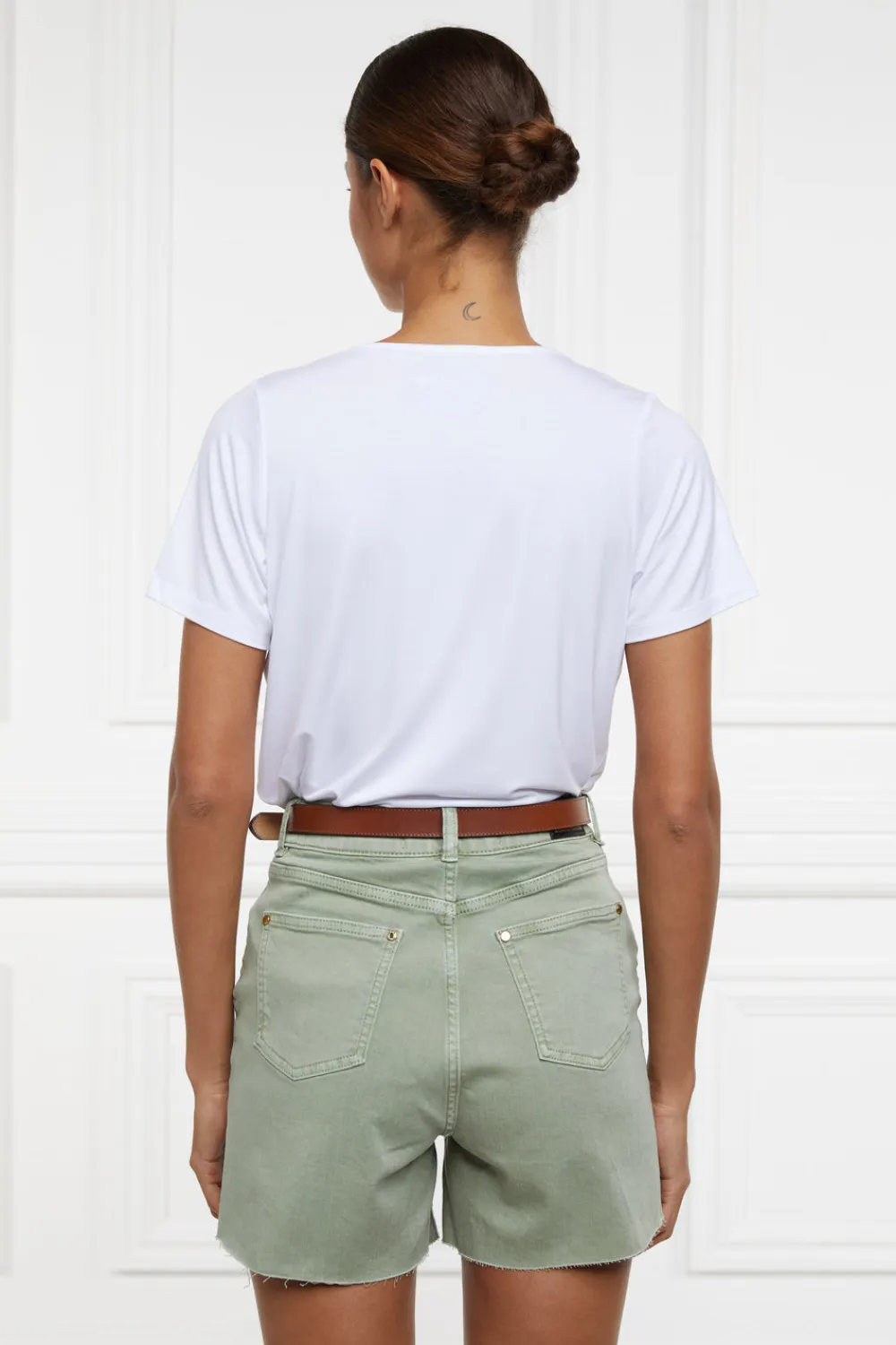 Women Holland Cooper Shorts>High Rise Denim Short