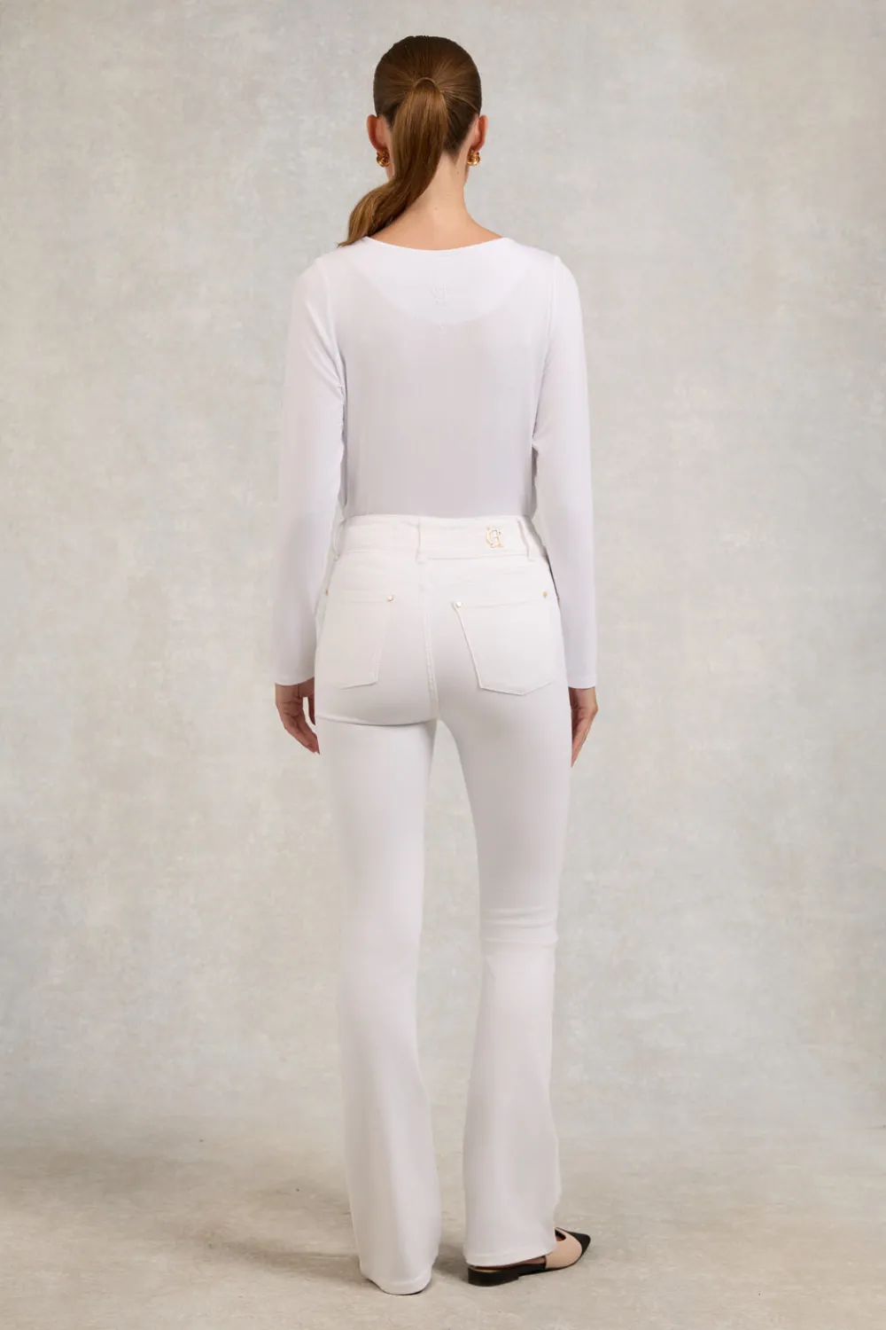 Women Holland Cooper Jeans>High Rise Flared Jean
