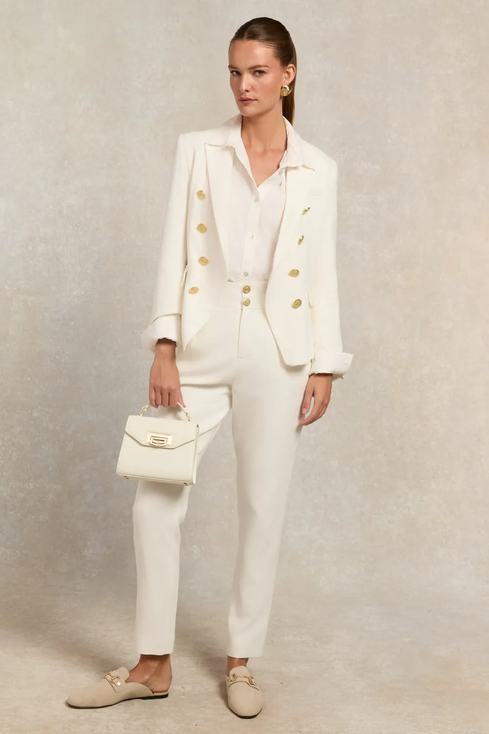 Women Holland Cooper Trousers|Tailoring>High Waisted Peg Trouser