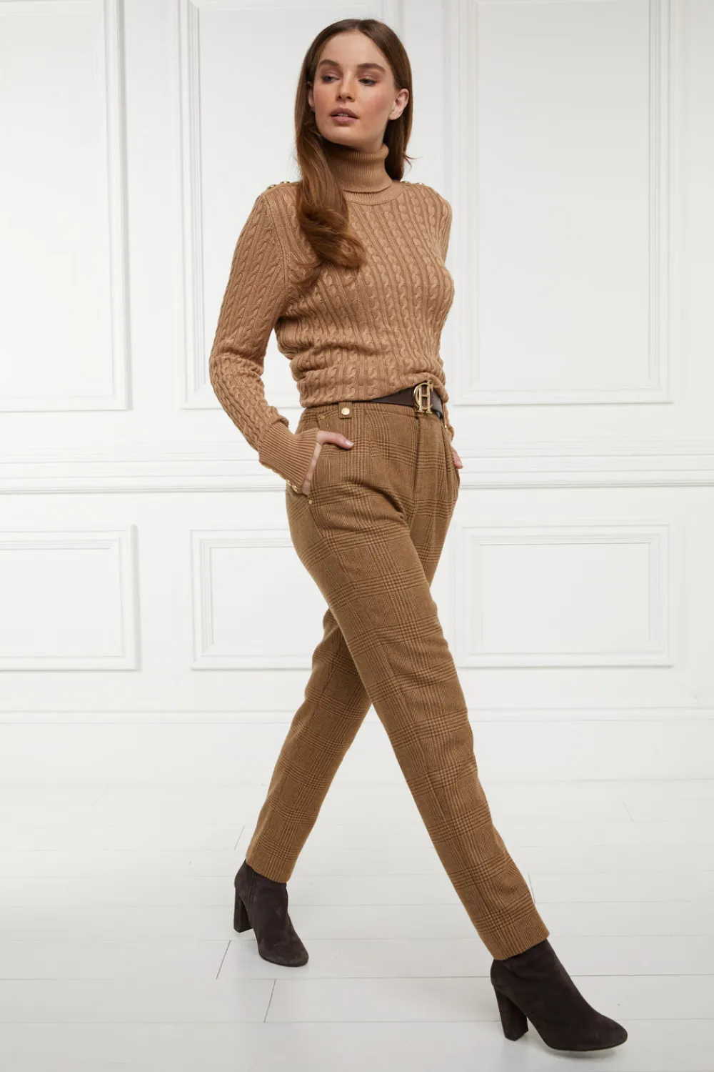 Women Holland Cooper Trousers|Tailoring>High Waisted Peg Trouser