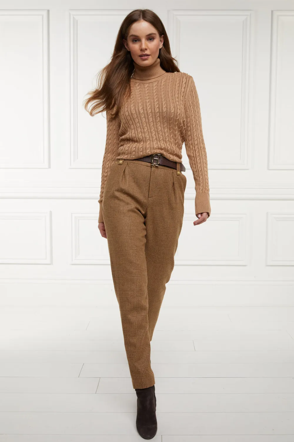 Women Holland Cooper Trousers|Tailoring>High Waisted Peg Trouser