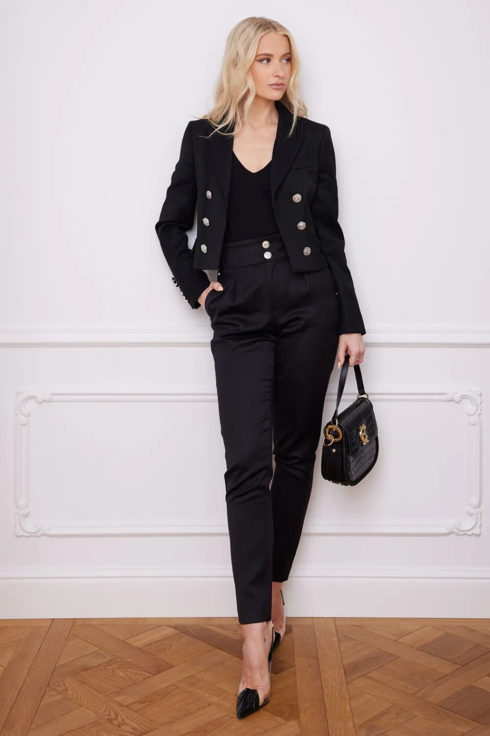 Women Holland Cooper Trousers|Tailoring>High Waisted Peg Trouser