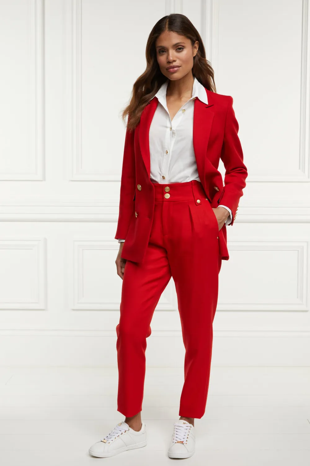 Women Holland Cooper Trousers>High Waisted Peg Trouser