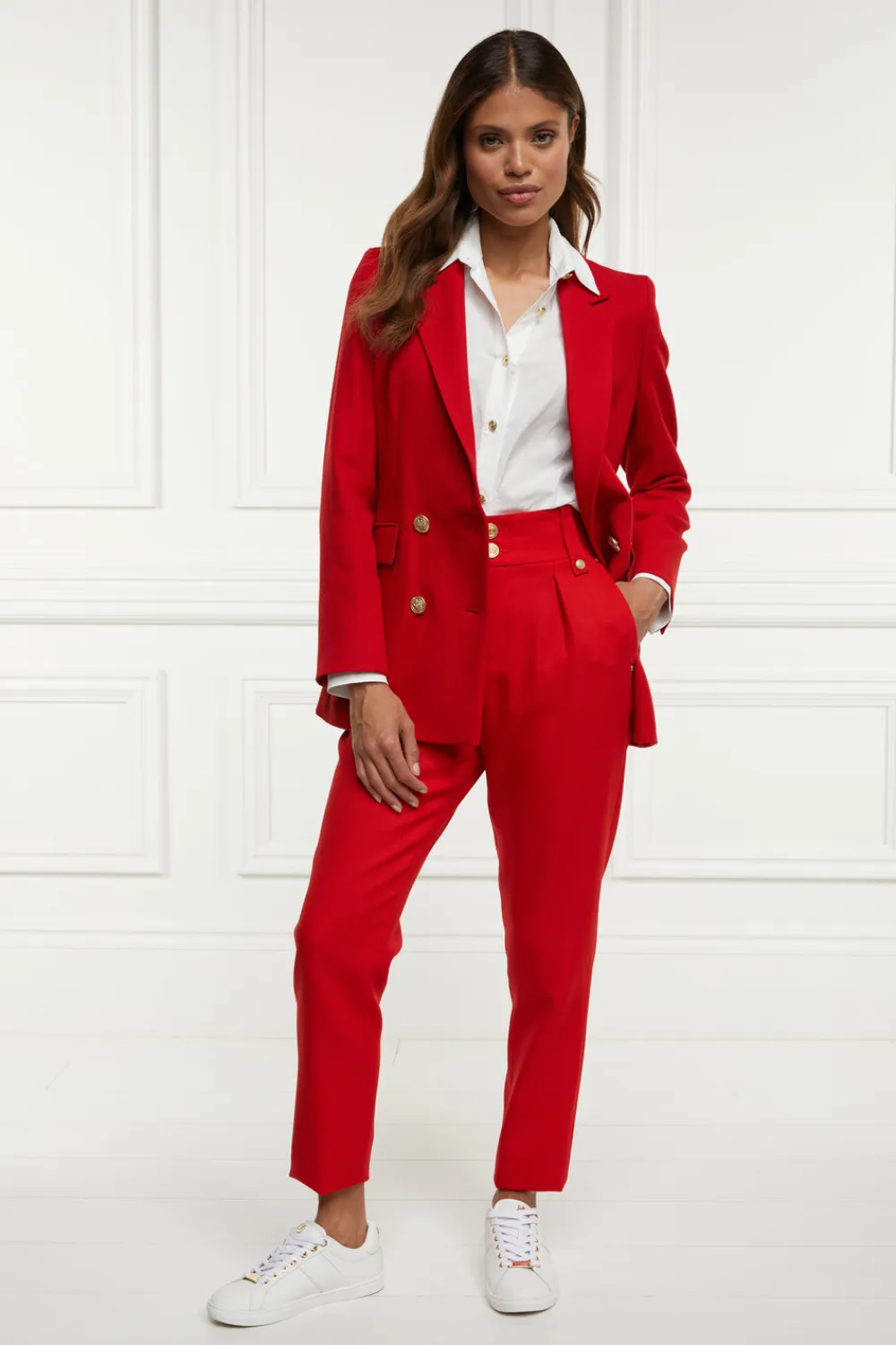 Women Holland Cooper Trousers>High Waisted Peg Trouser