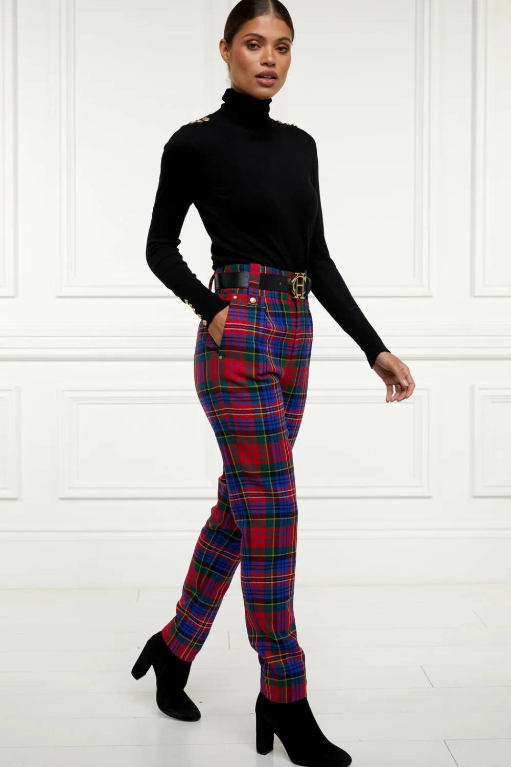 Women Holland Cooper Trousers>High Waisted Peg Trouser