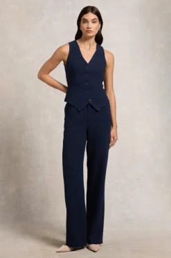 Women Holland Cooper Trousers|Tailoring>High Waisted Straight Trouser