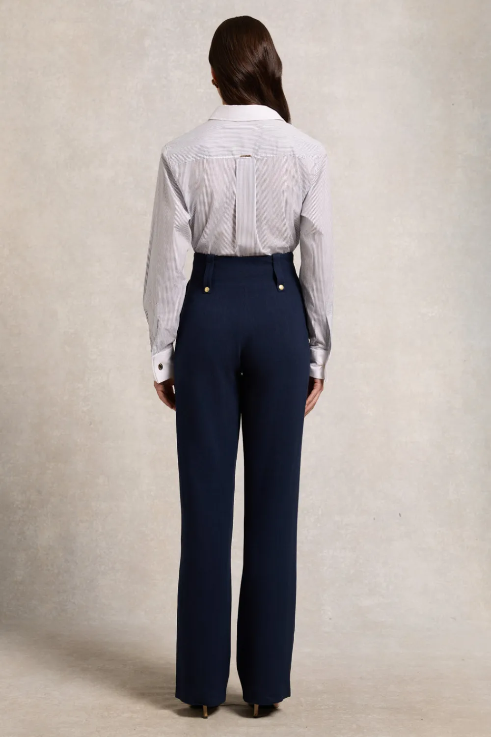 Women Holland Cooper Trousers|Tailoring>High Waisted Straight Trouser