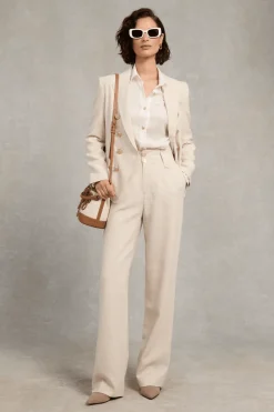 Women Holland Cooper Trousers|Tailoring>High Waisted Straight Trouser