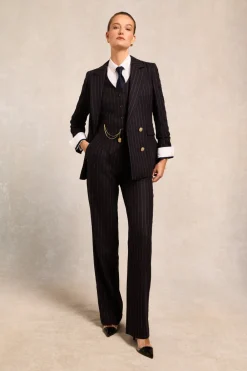 Women Holland Cooper Trousers|Tailoring>High Waisted Straight Trouser