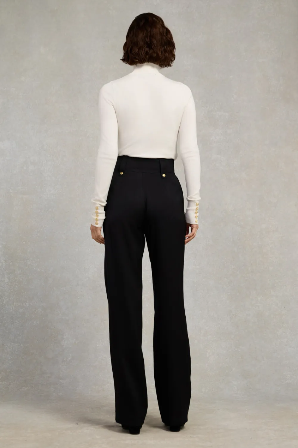 Women Holland Cooper Trousers|Tailoring>High Waisted Straight Trouser