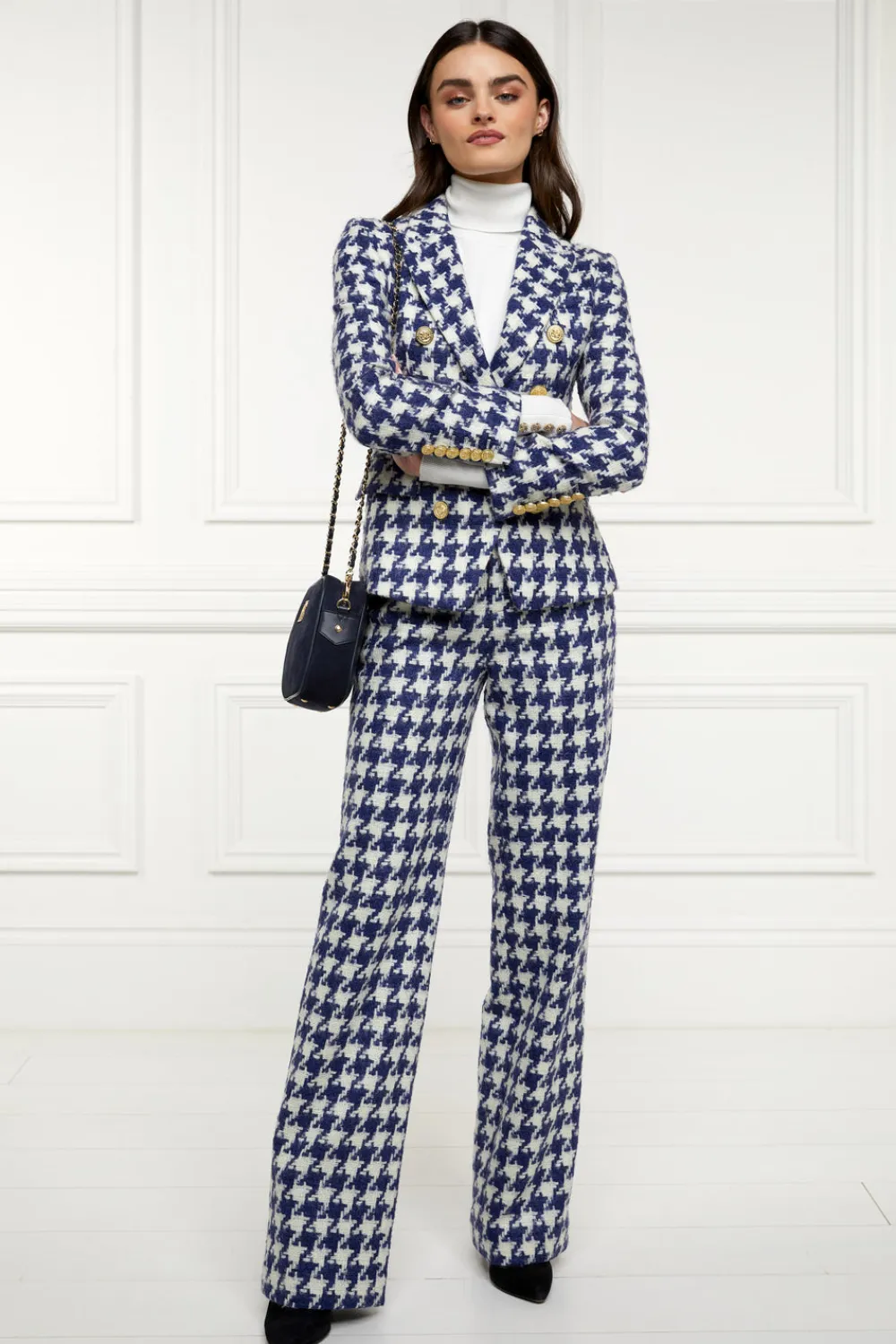 Women Holland Cooper Trousers>High Waisted Straight Trouser