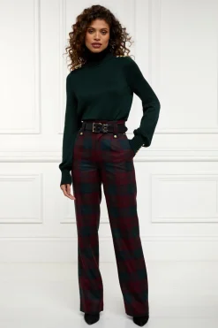 Women Holland Cooper Trousers|Tailoring>High Waisted Straight Trouser