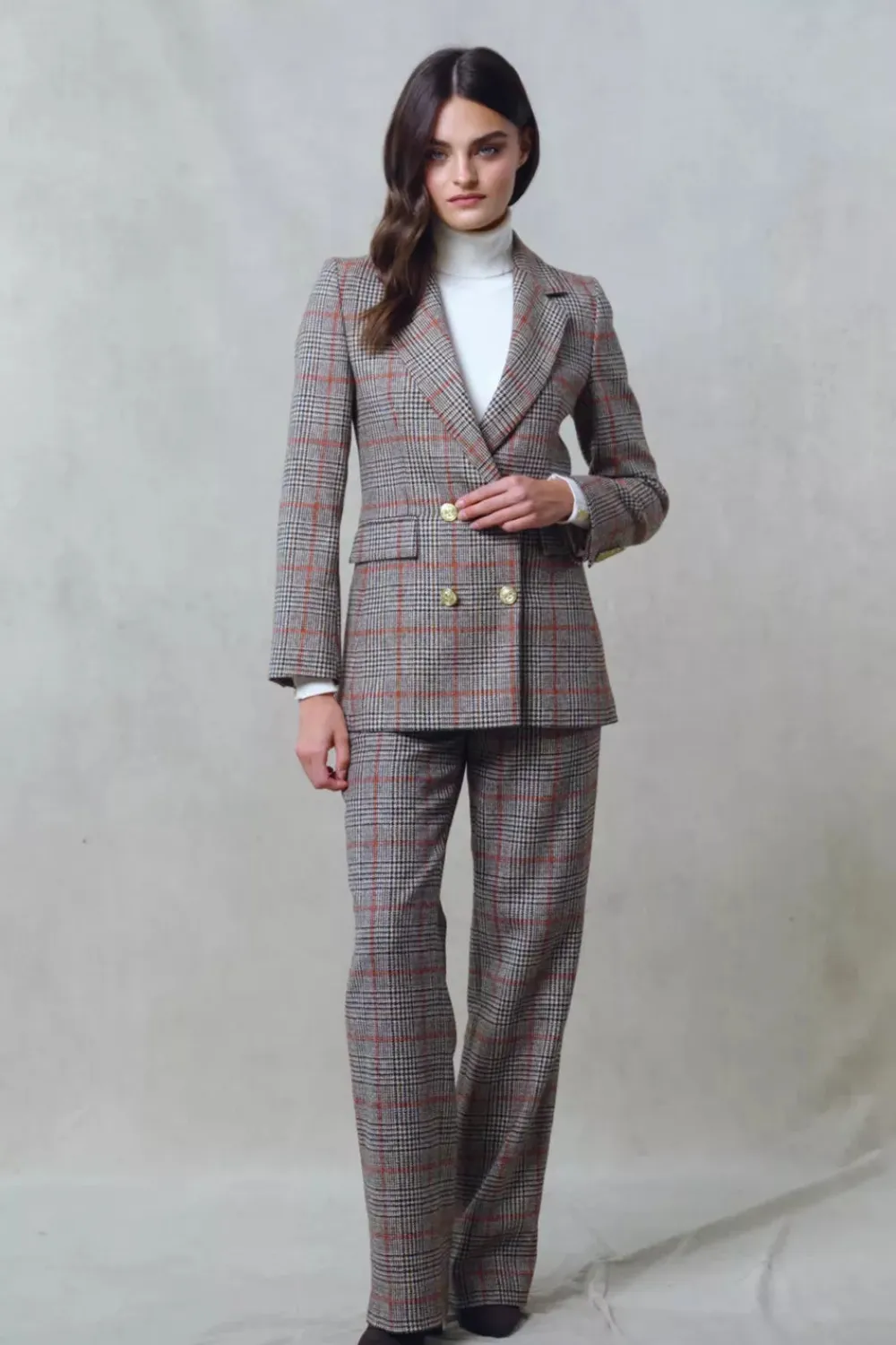 Women Holland Cooper Trousers|Tailoring>High Waisted Straight Trouser