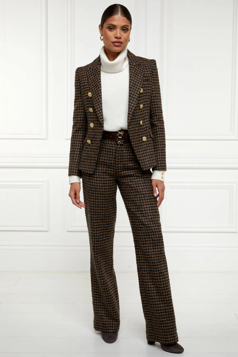 Women Holland Cooper Trousers|Tailoring>High Waisted Straight Trouser