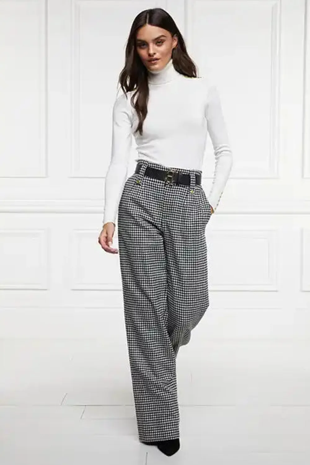 Women Holland Cooper Trousers|Tailoring>High Waisted Straight Trouser