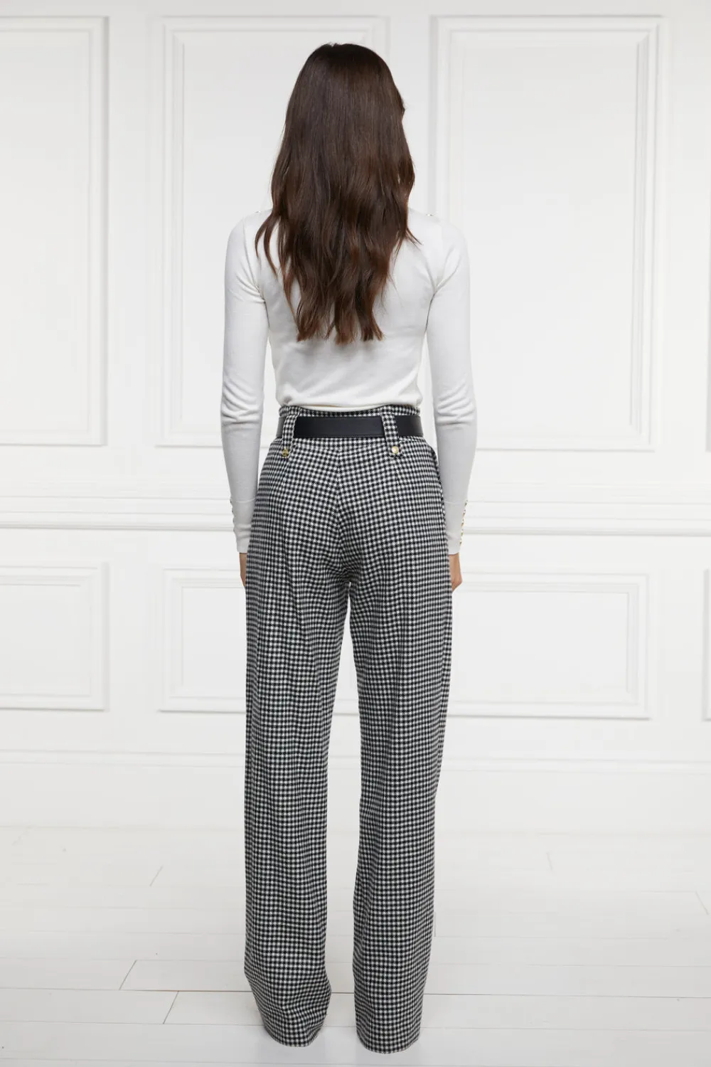 Women Holland Cooper Trousers|Tailoring>High Waisted Straight Trouser