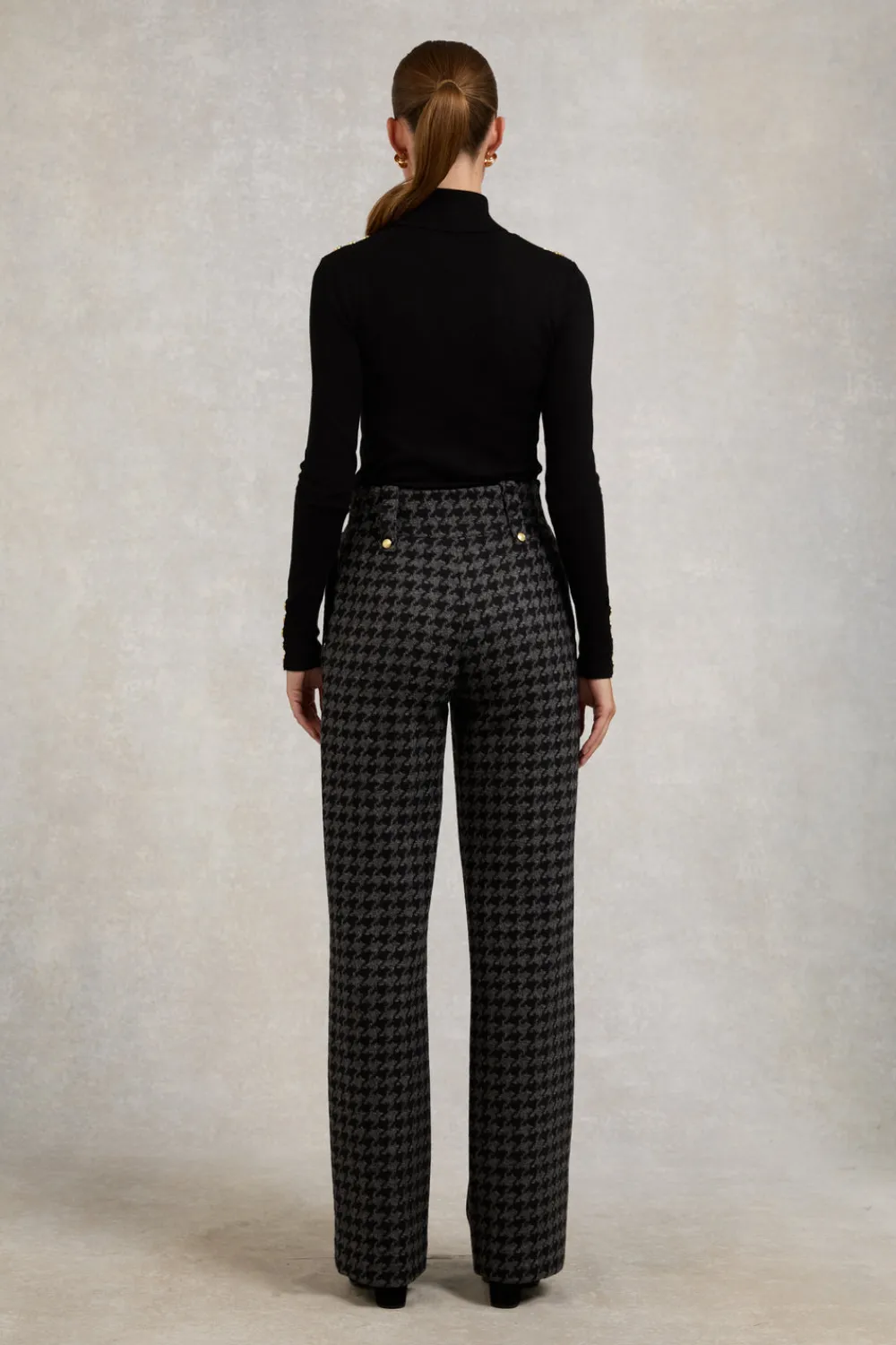 Women Holland Cooper Trousers|Tailoring>High Waisted Straight Trouser