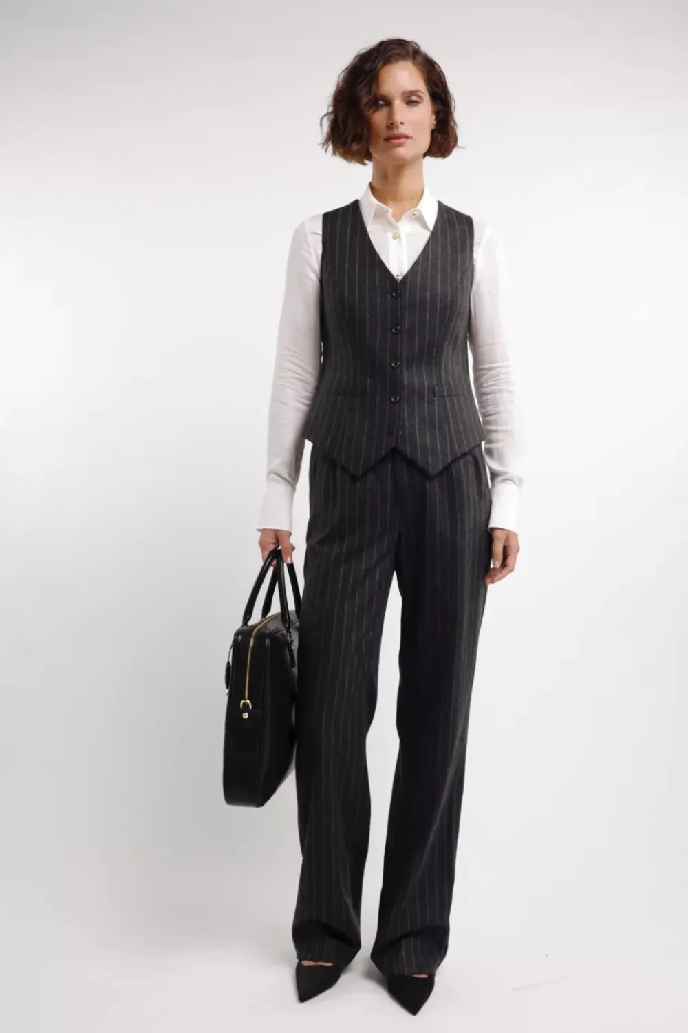 Women Holland Cooper Trousers|Tailoring>High Waisted Straight Trouser