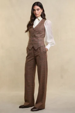 Women Holland Cooper Trousers|Tailoring>High Waisted Straight Trouser
