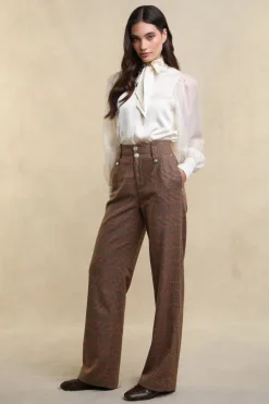 Women Holland Cooper Trousers|Tailoring>High Waisted Straight Trouser