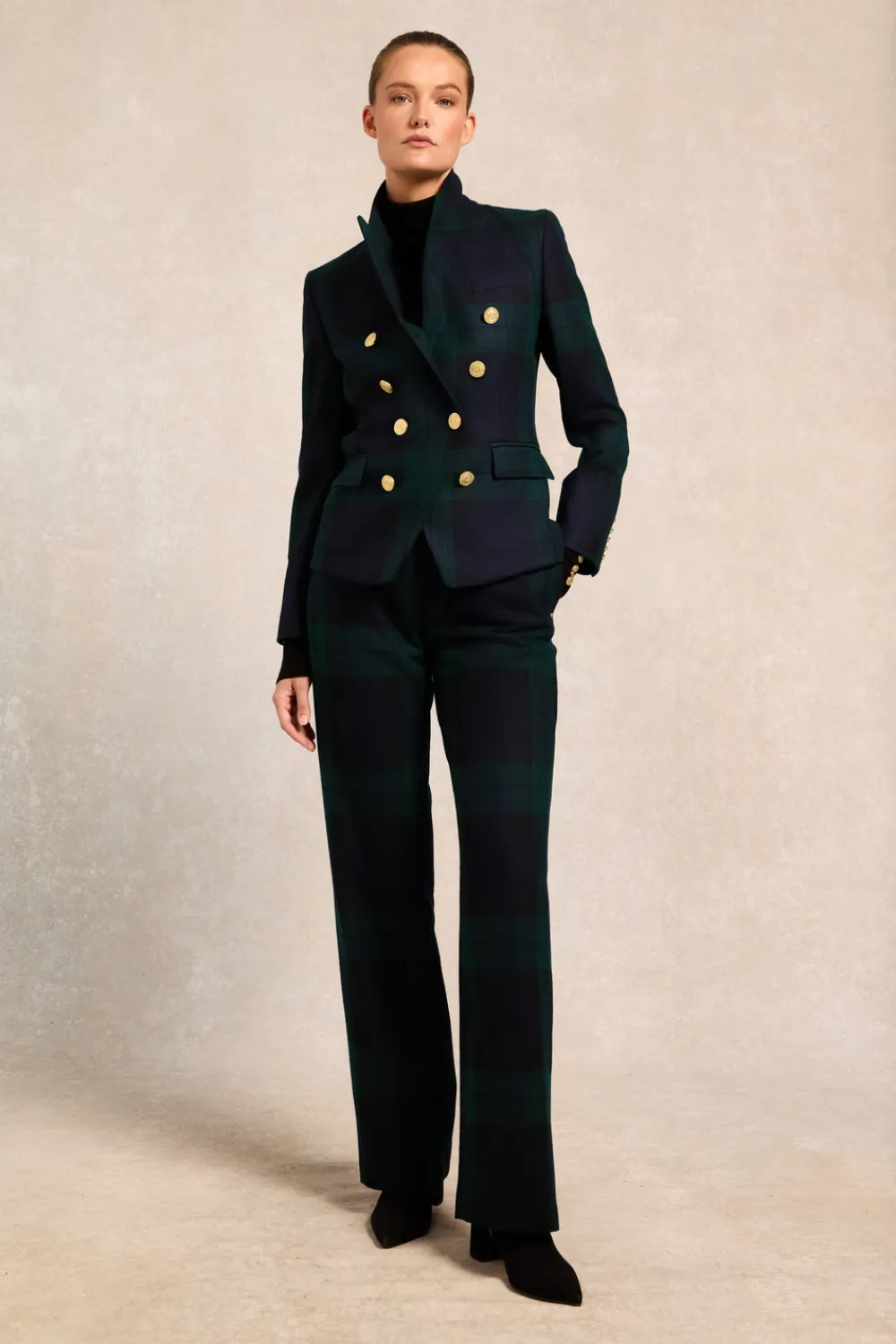 Women Holland Cooper Tailoring|Trousers>High Waisted Straight Trouser