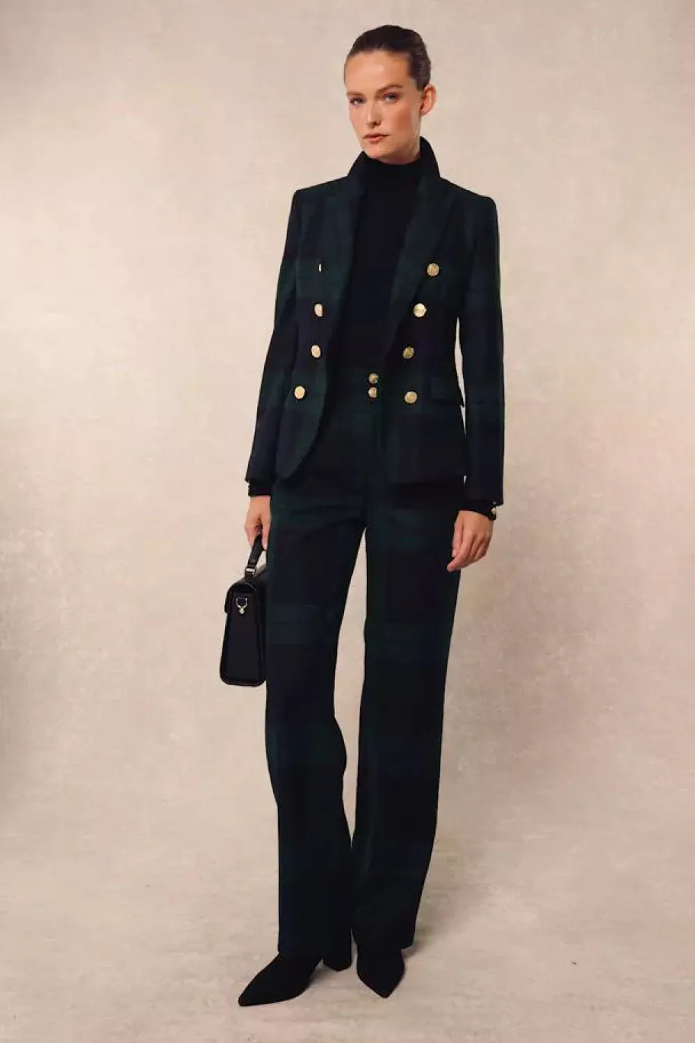 Women Holland Cooper Tailoring|Trousers>High Waisted Straight Trouser