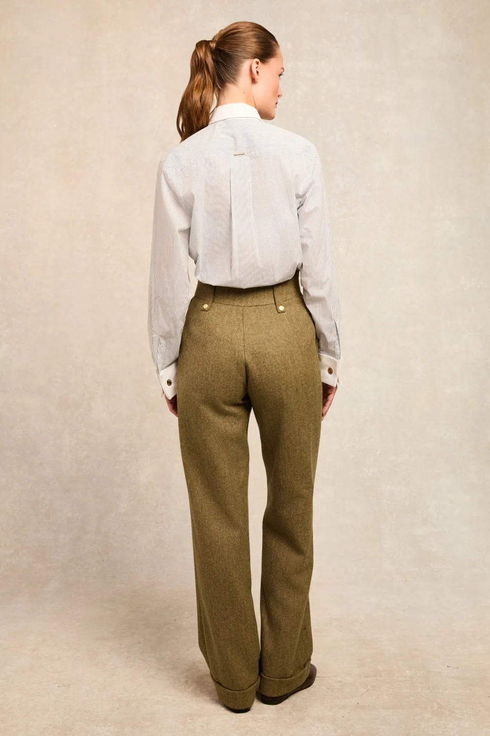 Women Holland Cooper Trousers|Tailoring>High Waisted Wide Leg Trouser